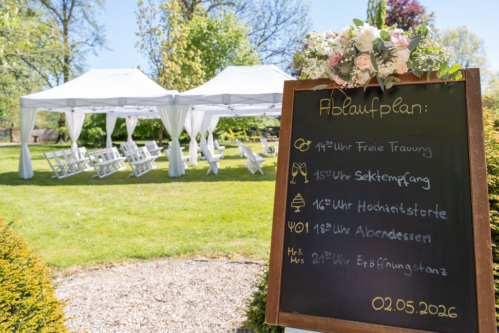 Photobotschaften, Wasserschloss Hülsede, Hochzeitsplanung Schaumburg, Wedding Day Managerin Janina