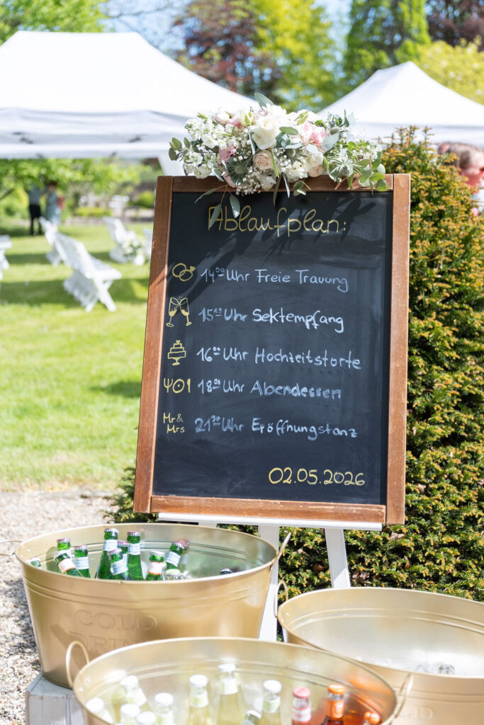 Photobotschaften, Wasserschloss Hülsede, Hochzeitsplanung Schaumburg, Wedding Day Managerin Janina