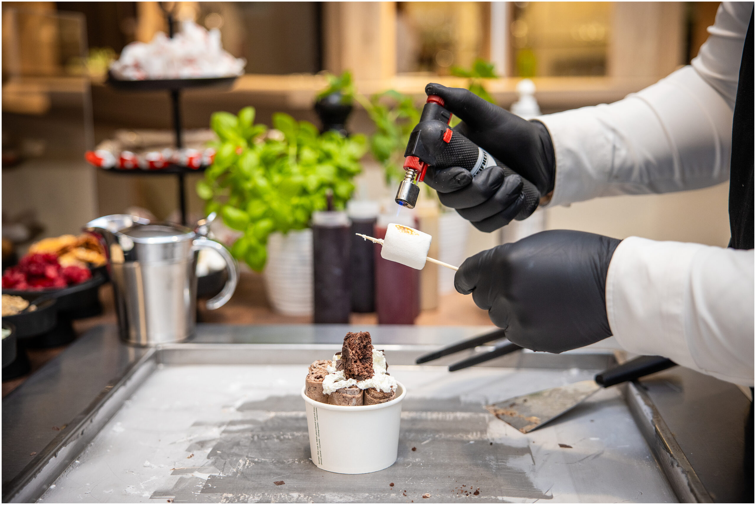 Ice Cream Rolls, individuelles Eis auf Hochzeiten.JPG