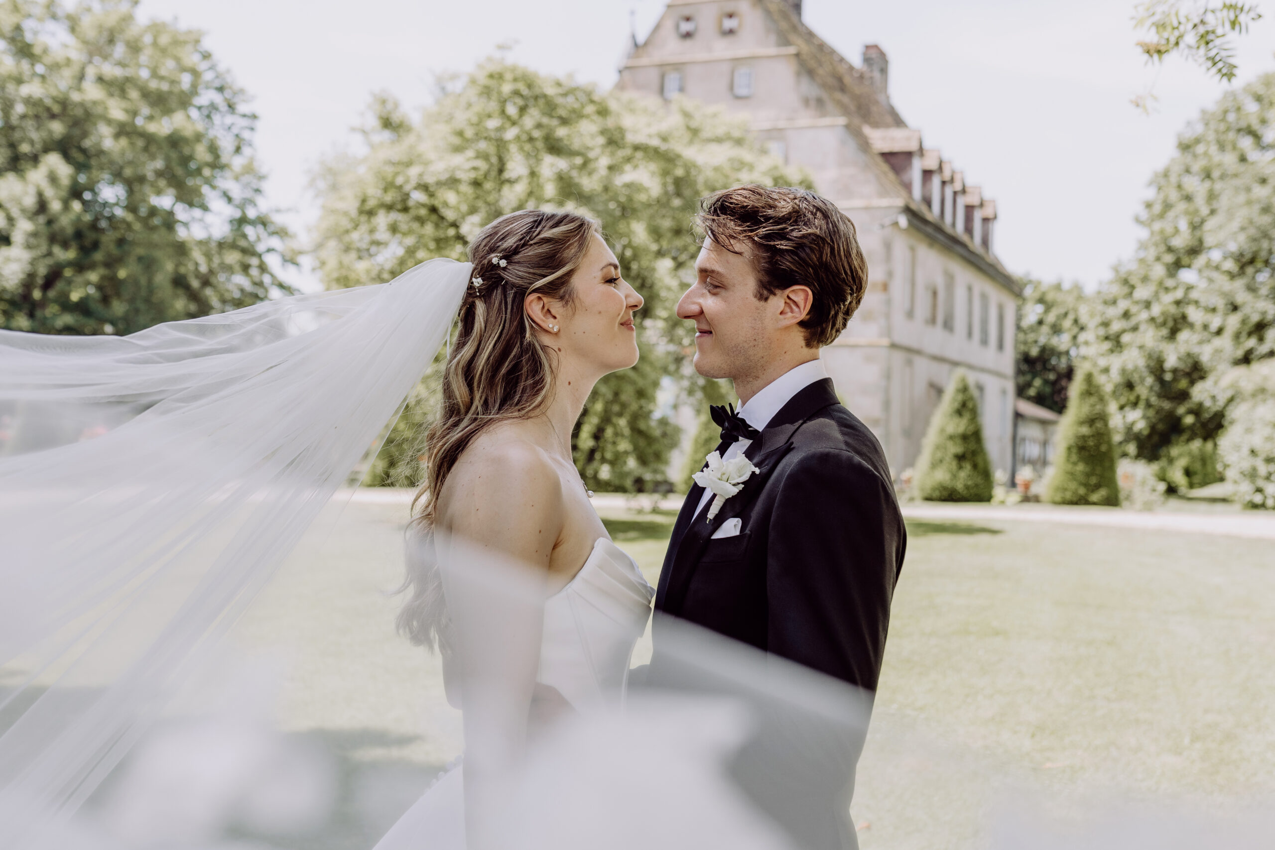 Elena Otto, Schloss von Hammerstein, Schlosshochzeit Schaumburg, Janina Wedding Day Managerin